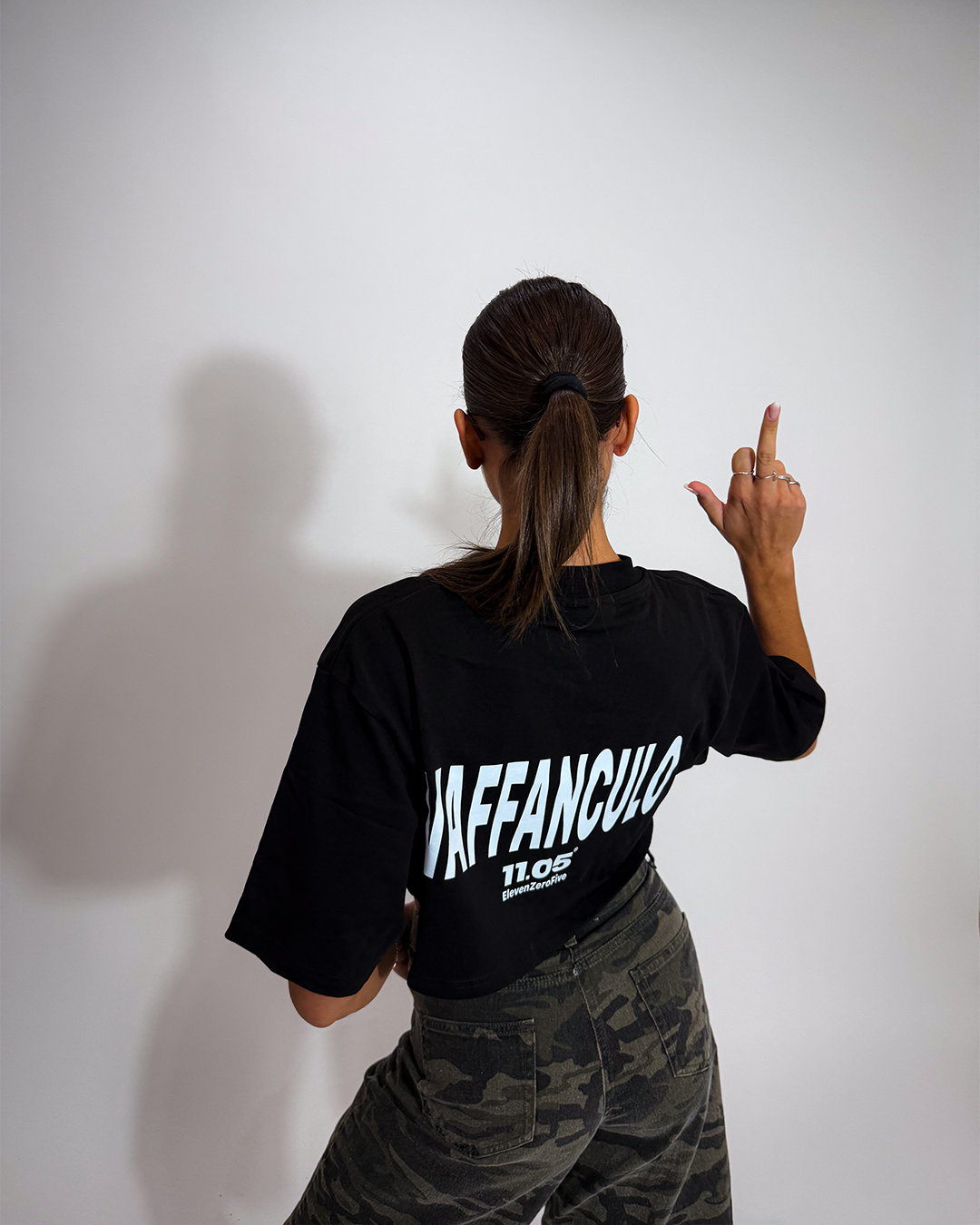 "VAFFANCULO" Damen-Top