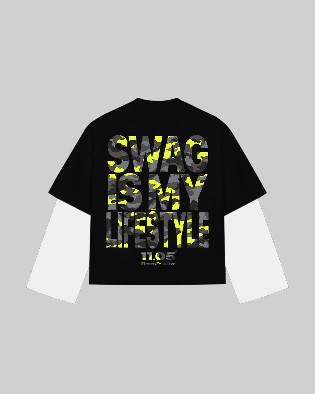 "SWAG IS MY LIFESTYLE" VOLT EDITION - Double Longsleeve