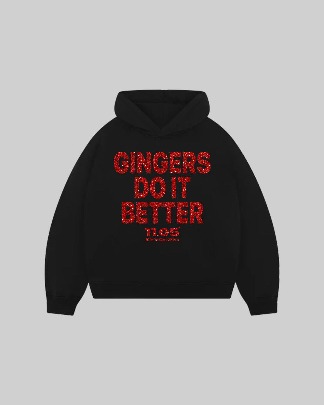 "GINGERS DO IT BETTER" Hoodie | GLITTER EDITION