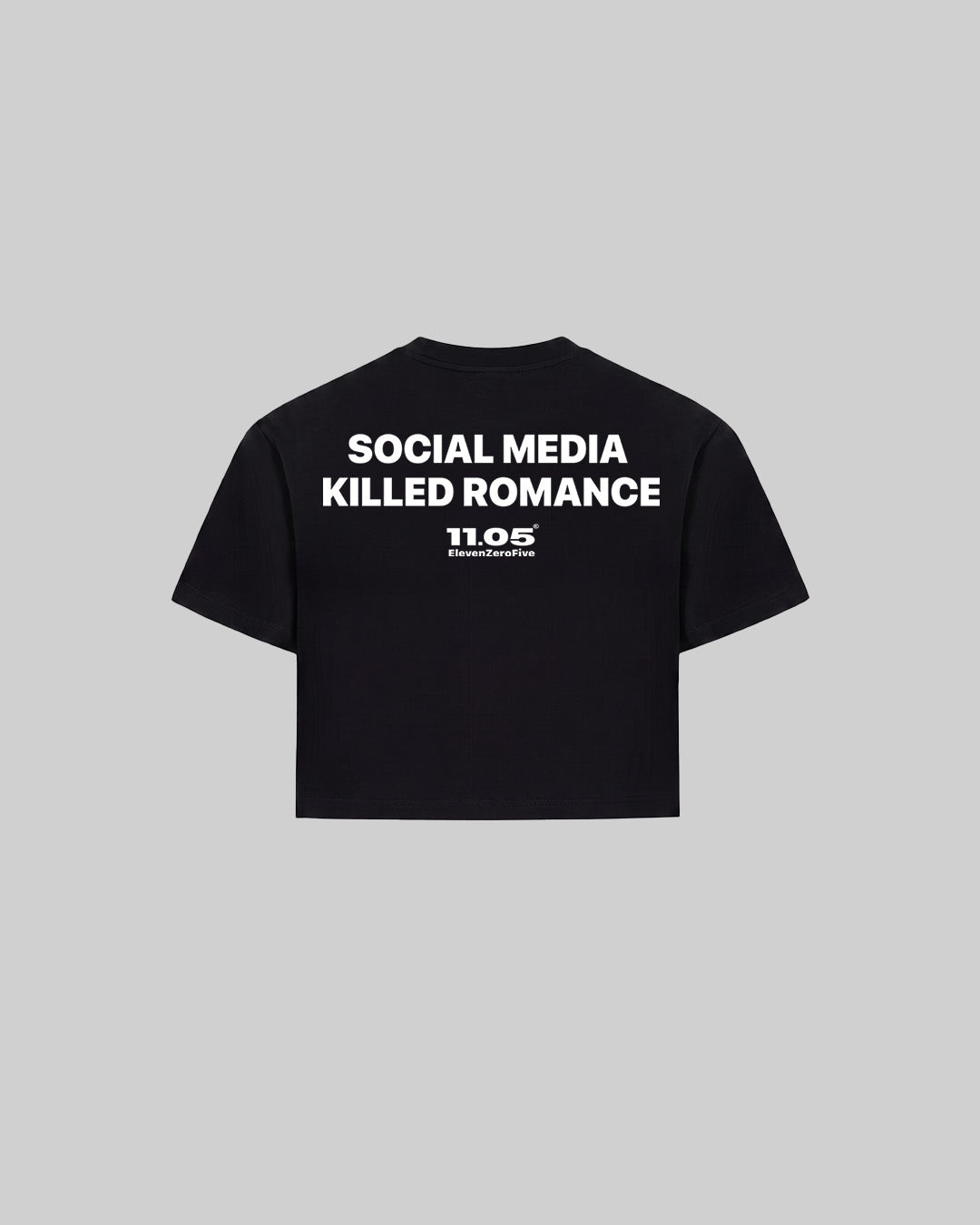 "SOCIAL MEDIA KILLED ROMANCE" Women's TOP