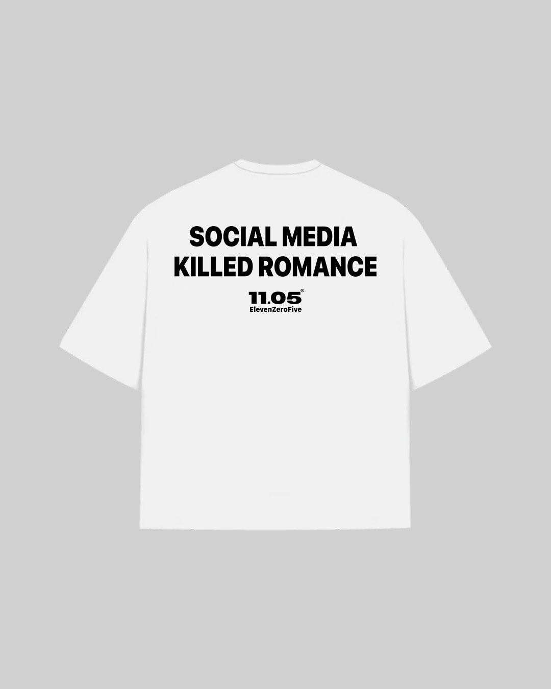 "SOCIAL MEDIA KILLED ROMANCE" T-Shirt