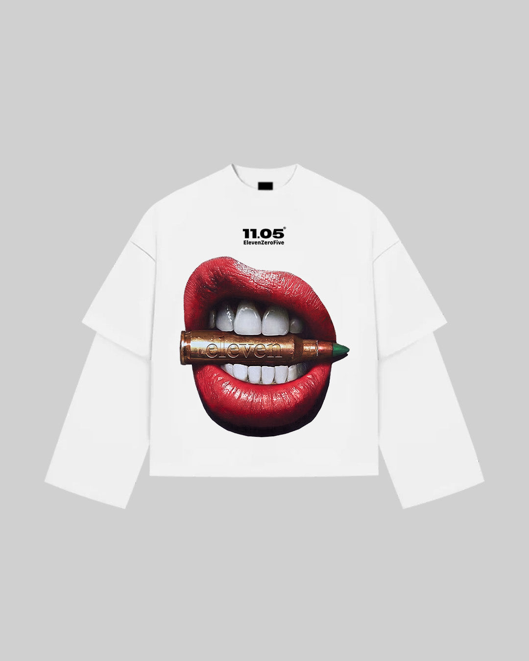 "BULLET LIPS" Double Longsleeve