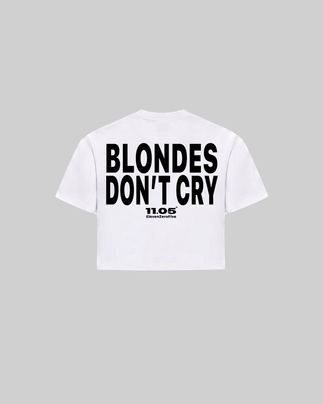 "BLONDES DON'T CRY" Women's TOP
