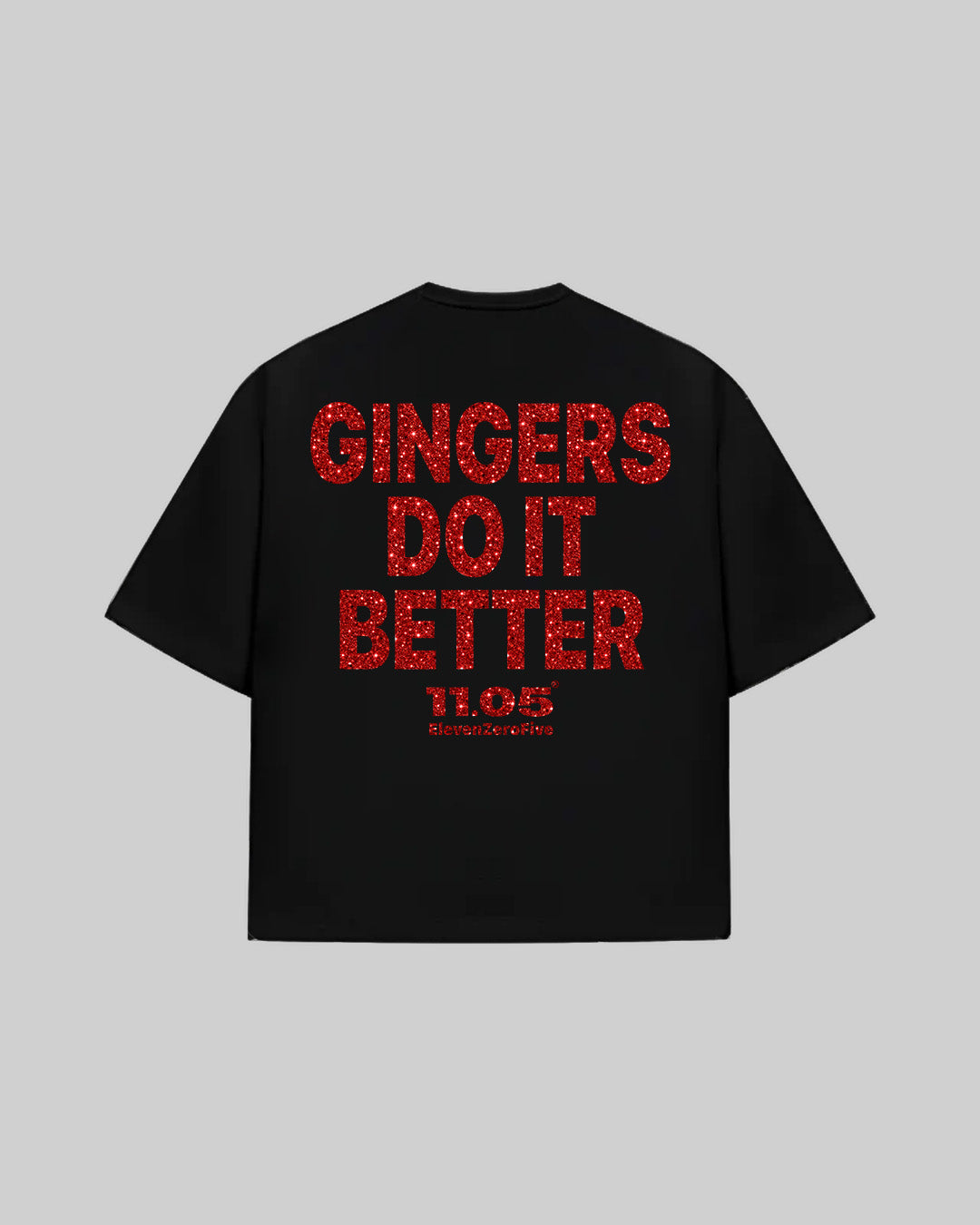 "GINGERS DO IT BETTER" T-Shirt | GLITTER EDITION