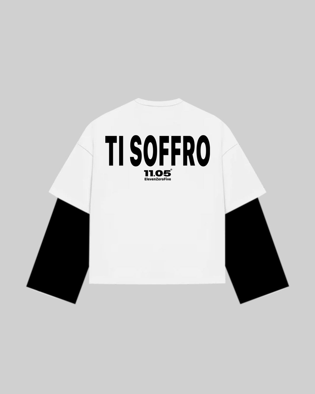 "TI SOFFRO" Double Longsleeve