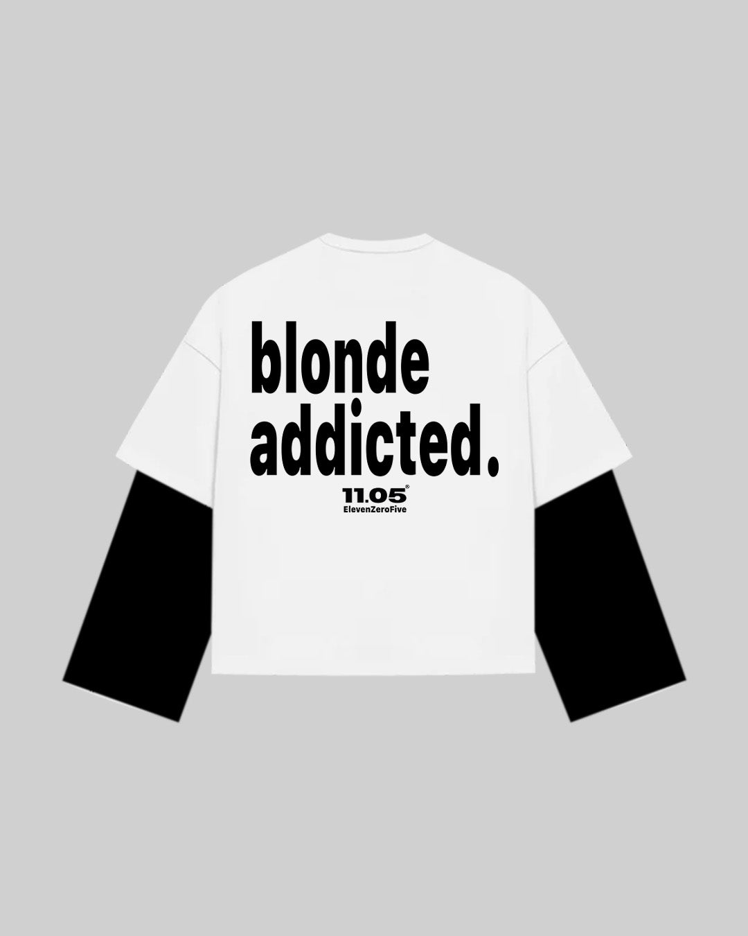 "blonde addicted" Double Longsleeve