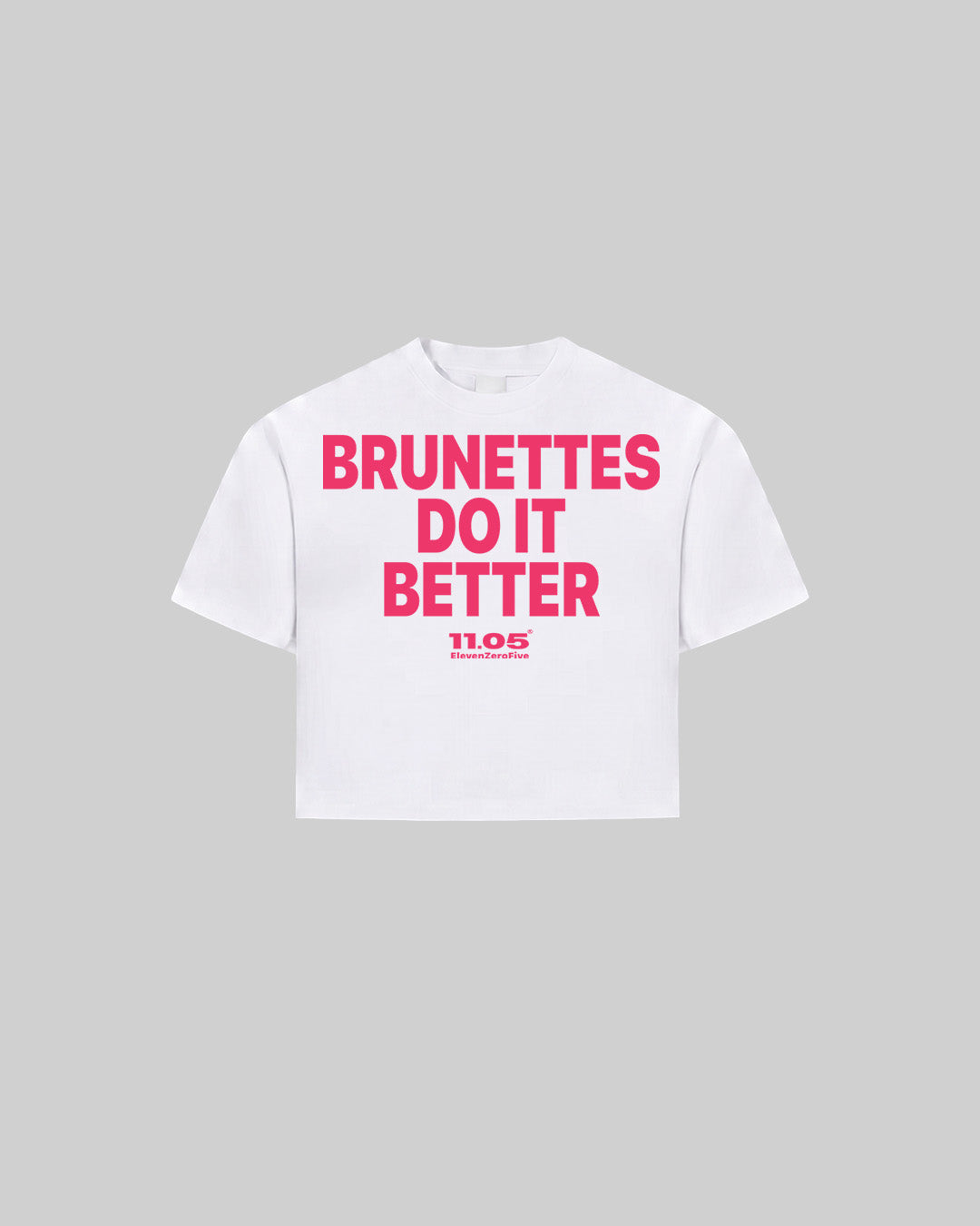 "BRUNETTES DO IT BETTER" Women's TOP