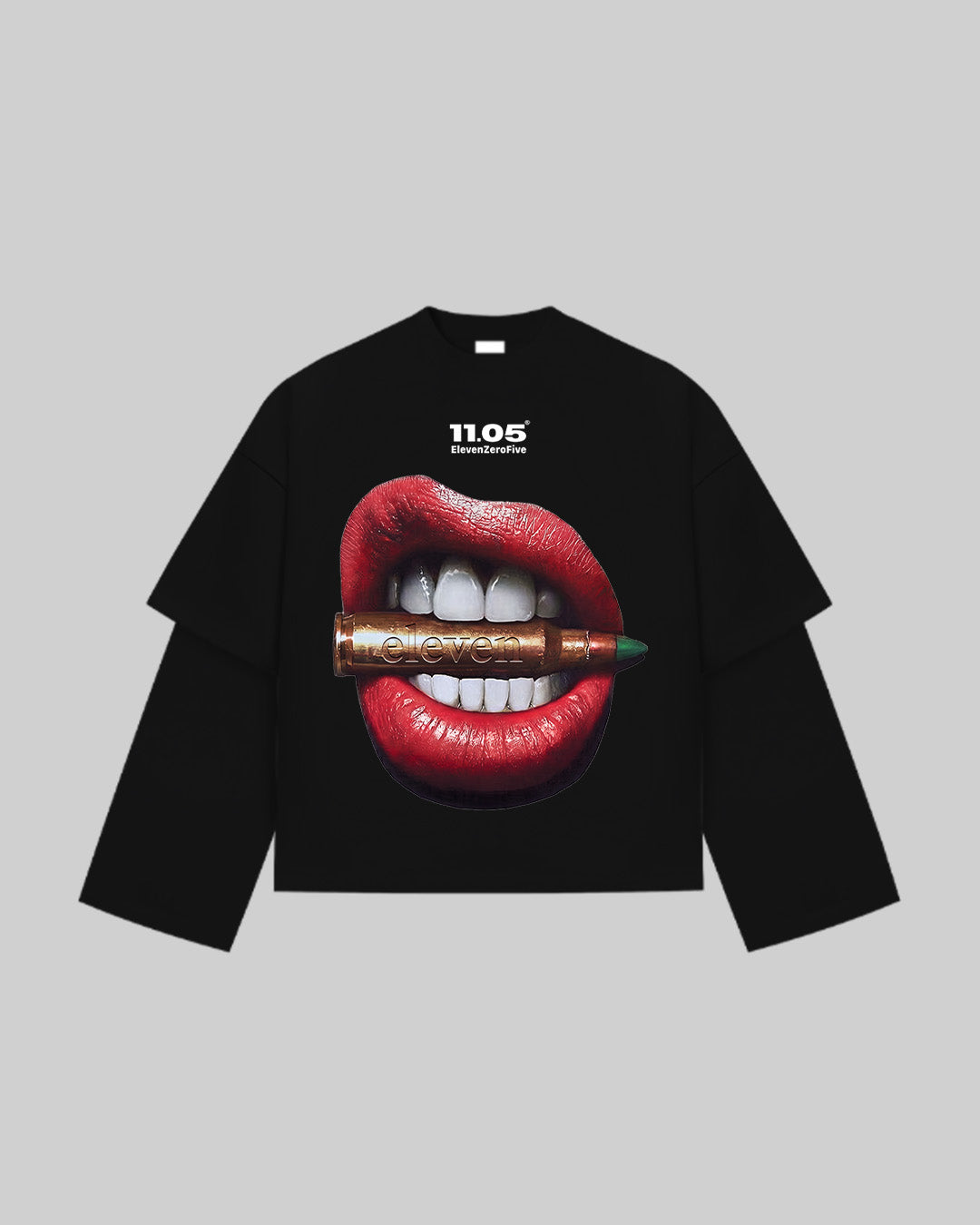 "BULLET LIPS" Double Longsleeve