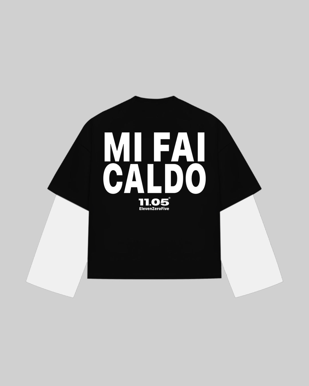 "MI FAI CALDO" Double Longsleeve