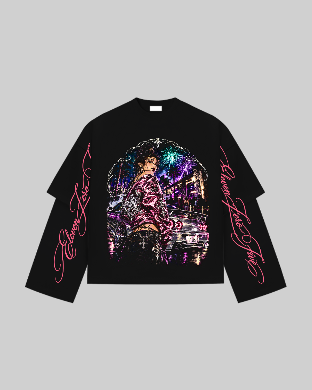 "MIDNIGHT DESIRE" Double Longsleeve