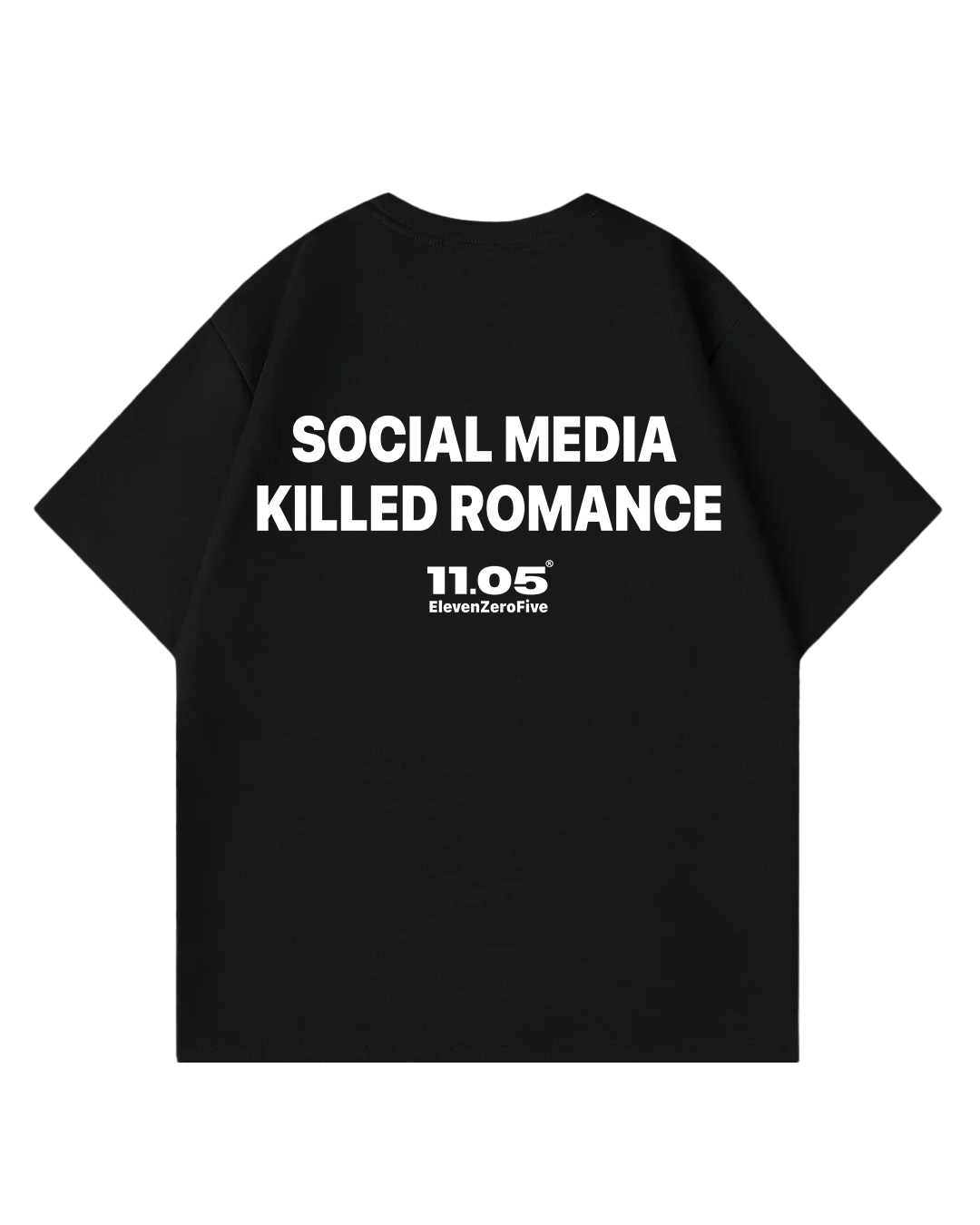 'Social media killed romance' Oversized T-Shirt