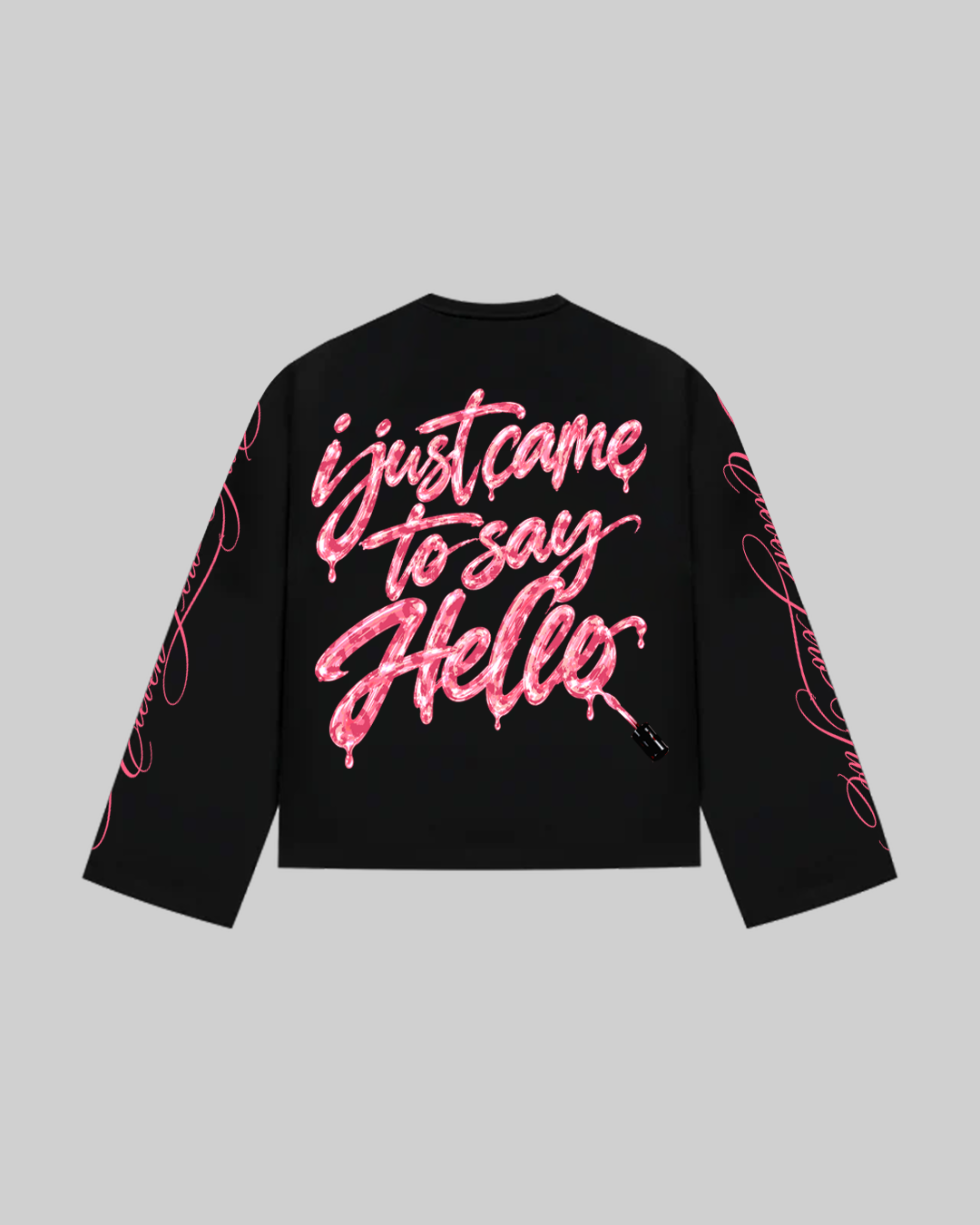 "I JUST CAME TO SAY HELLO" Long Sleeve