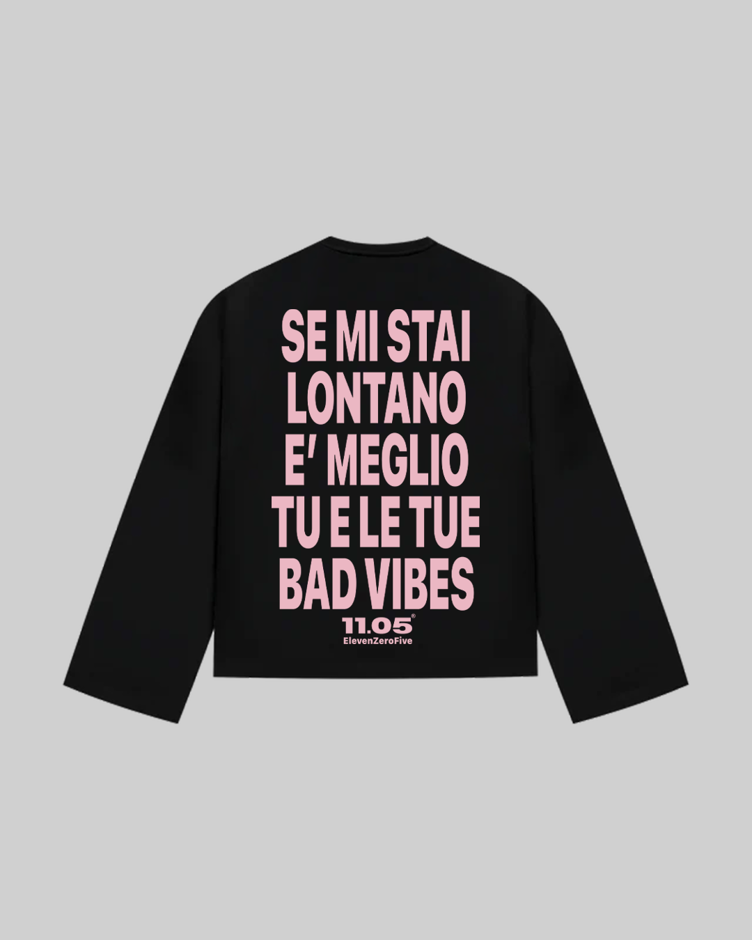 "NO BAD VIBES" Long Sleeve