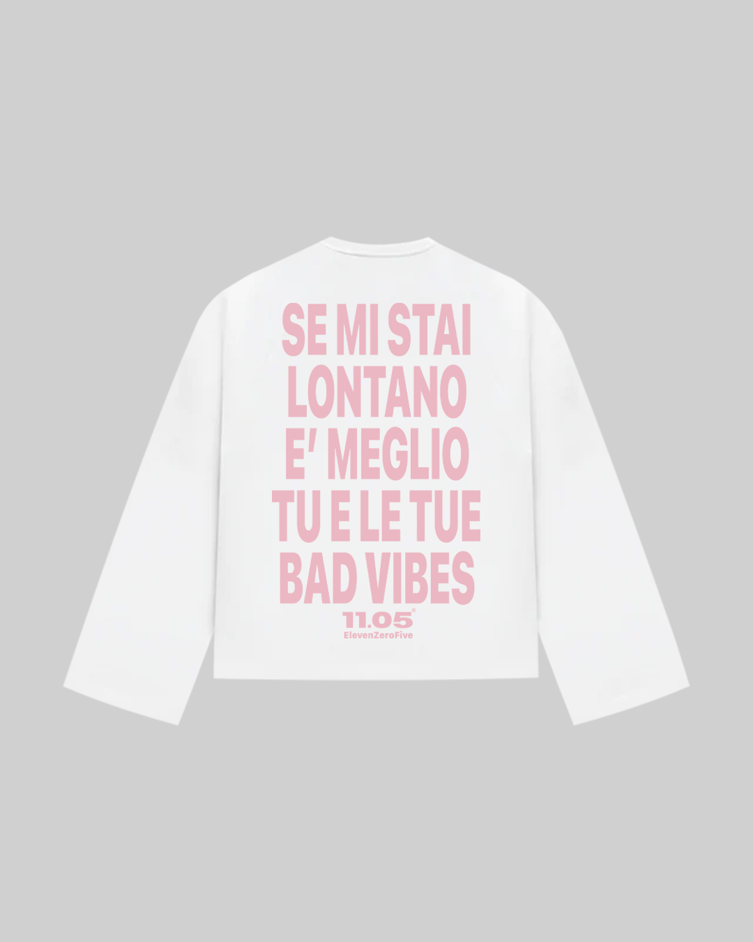 "NO BAD VIBES" Long Sleeve