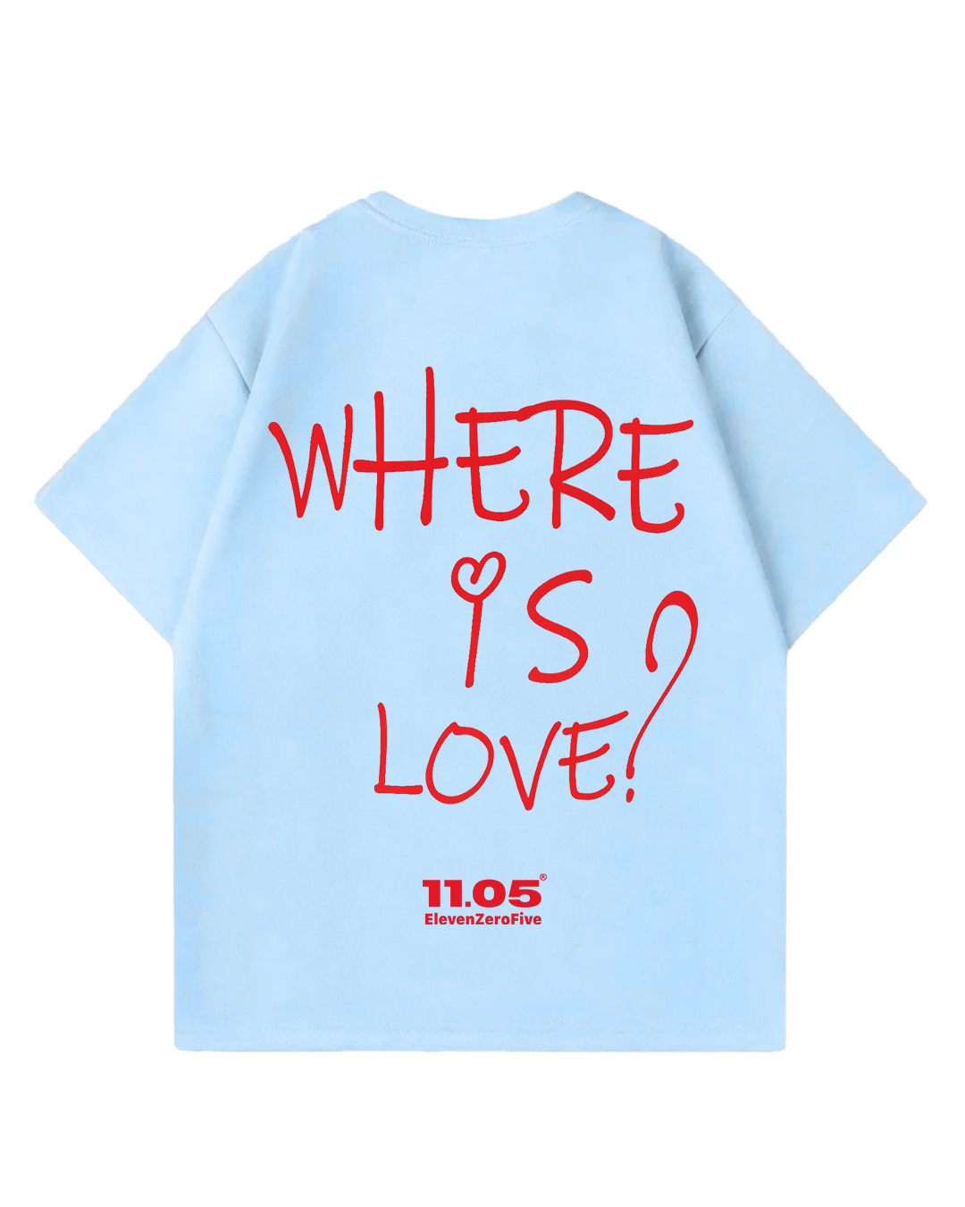 'Where is love?' Oversized T-Shirt