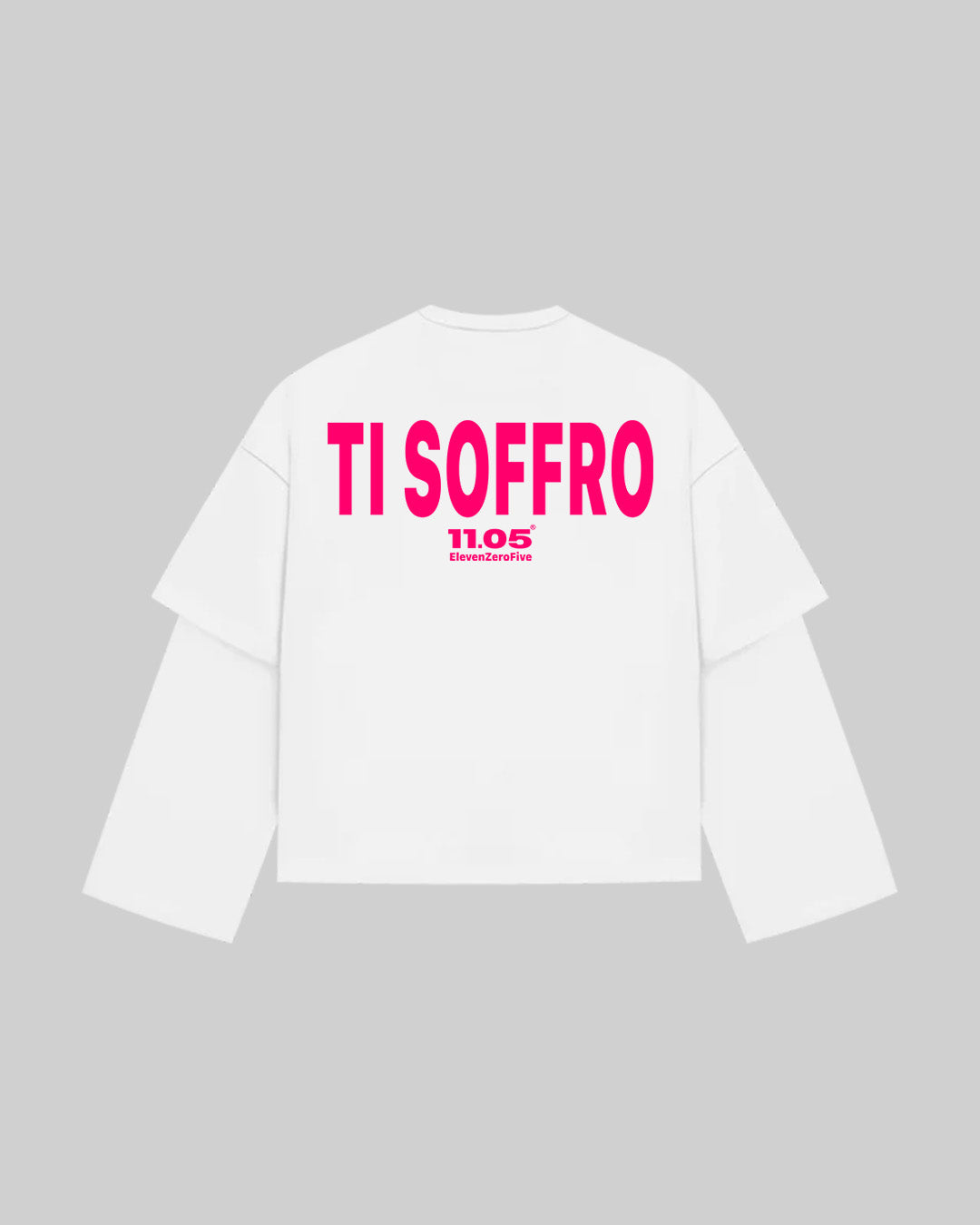 "TI SOFFRO" Fuchsia | Double Longsleeve