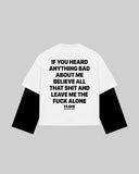 "IF YOU HEARD ANYTHING" Double-Sleeve