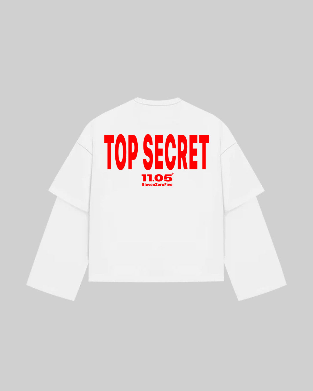 "TOP SECRET" Double Longsleeve