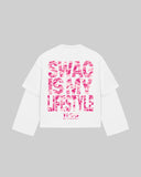 "SWAG IS MY LIFESTYLE" Double-Sleeve