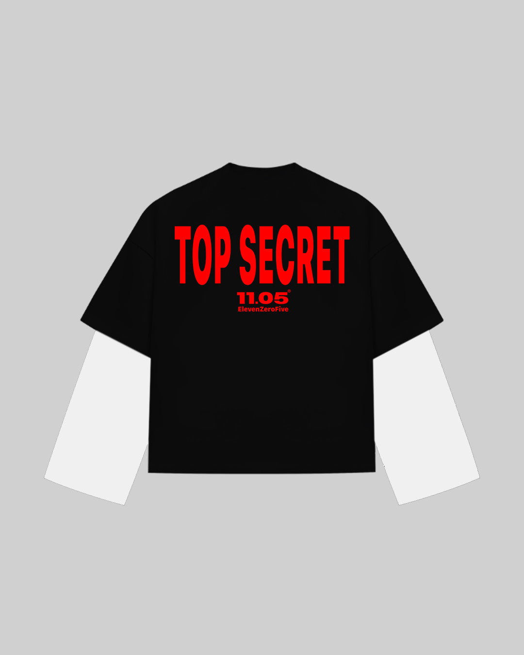"TOP SECRET" Double Longsleeve