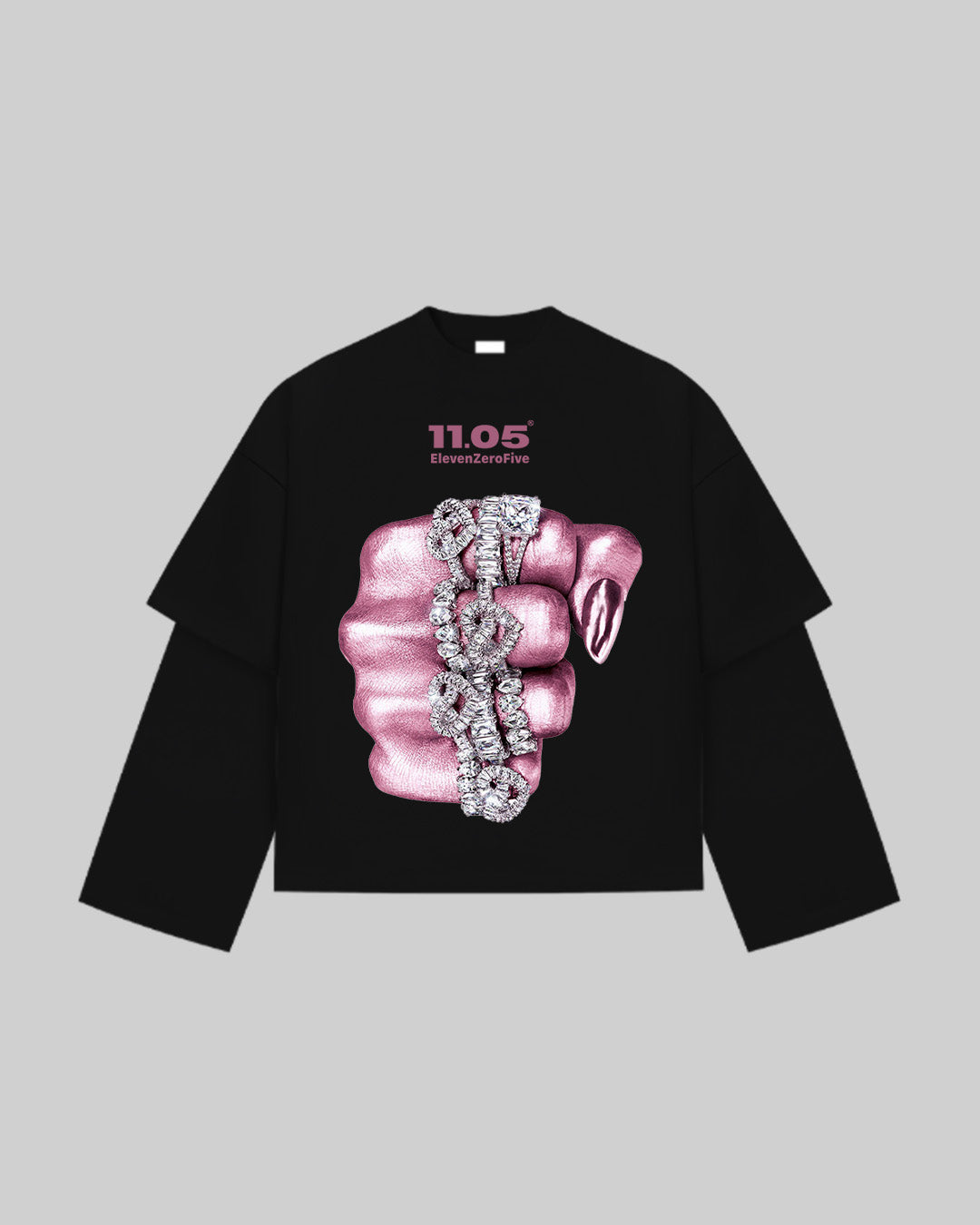 "FROZEN HOLD" Double Longsleeve