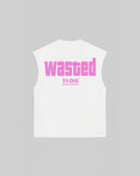 "WASTED" Tank Top | ROSE EDITION
