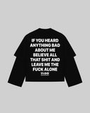 "IF YOU HEARD ANYTHING" Double-Sleeve