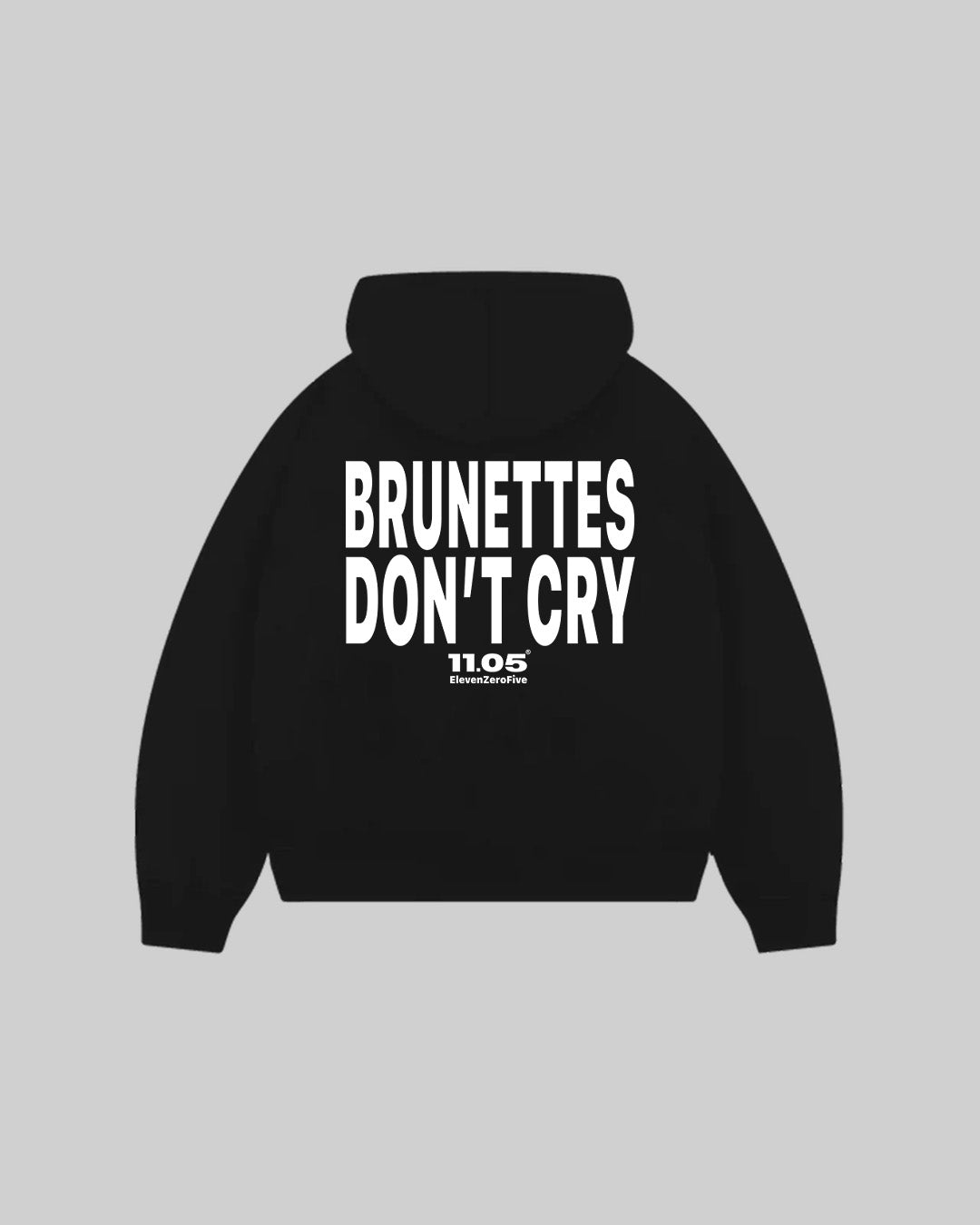 "BRUNETTES DON'T CRY" Hoodie | GLITTER EDITION