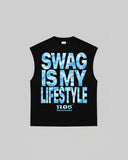 "SWAG IS MY LIFESTYLE" SKY EDITION - Tank Top