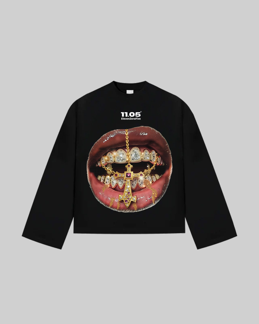 "Gold Grillz" Long Sleeve