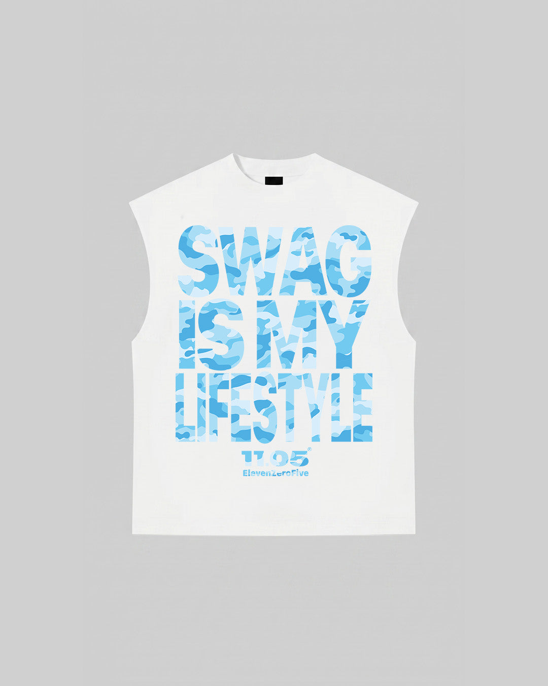 "SWAG IS MY LIFESTYLE" SKY EDITION - Tank Top