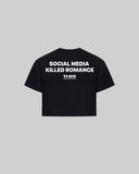 "SOCIAL MEDIA KILLED ROMANCE" Women's TOP