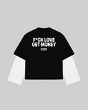 "F*CK LOVE GET MONEY" Double-Sleeve