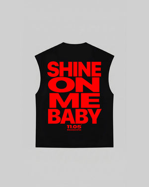 "SHINE ON ME BABY" Tank Top | Red Edition
