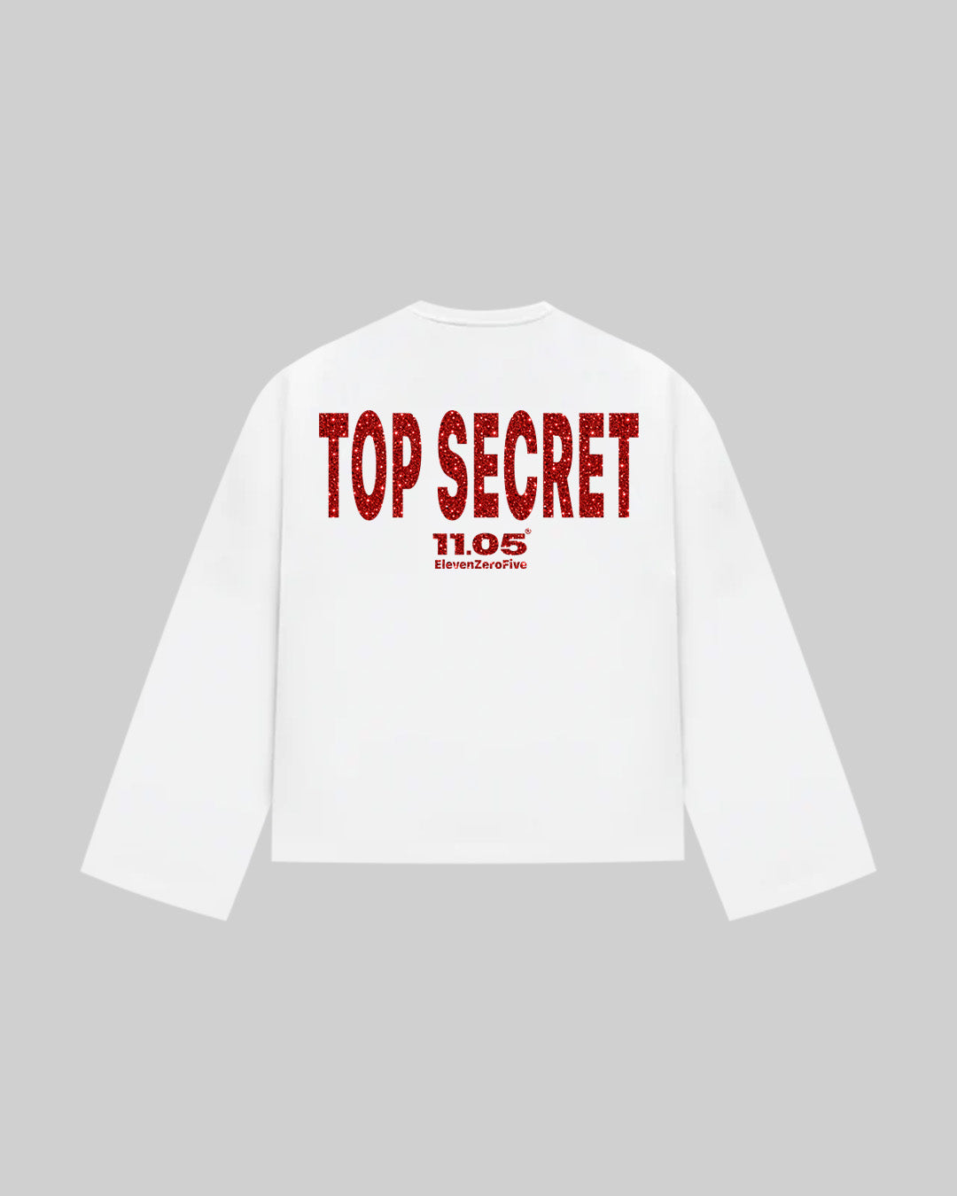 "TOP SECRET" Long Sleeve | GLITTER EDITION