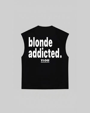 "blonde addicted." Tank Top