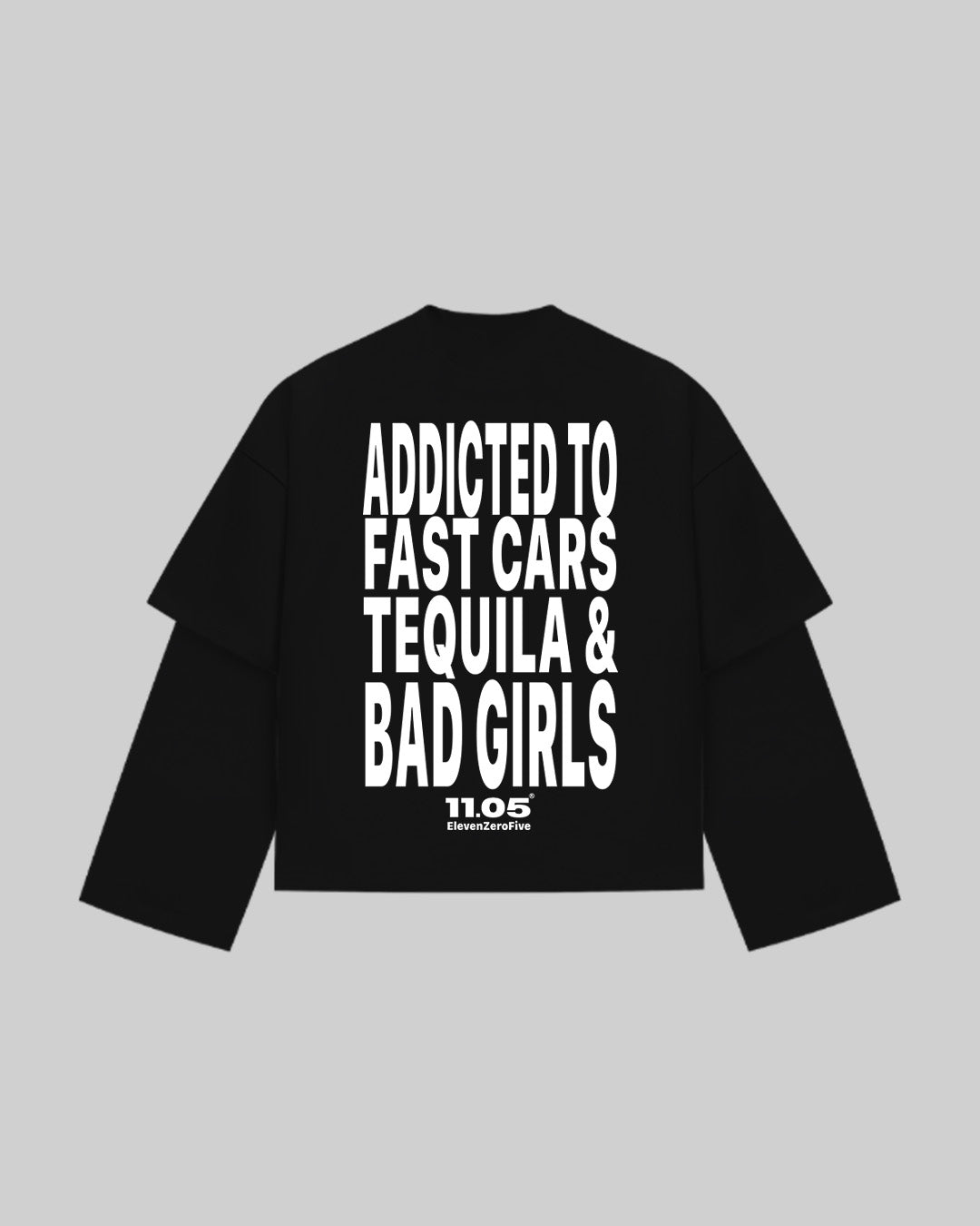 "ADDICTED TO" Double Longsleeve