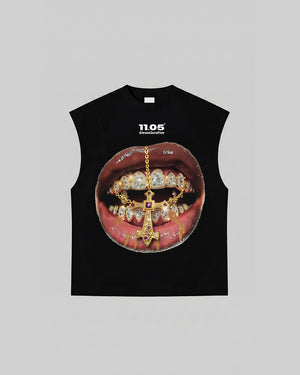 "GOLD GRILLZ" Tank Top