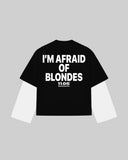 "I'M AFRAID OF BLONDES" Double-Sleeve