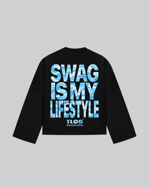 "SWAG IS MY LIFESTYLE" SKY EDITION - Long Sleeve