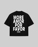 "MORE AMOR POR FAVOR" Oversized T-Shirt