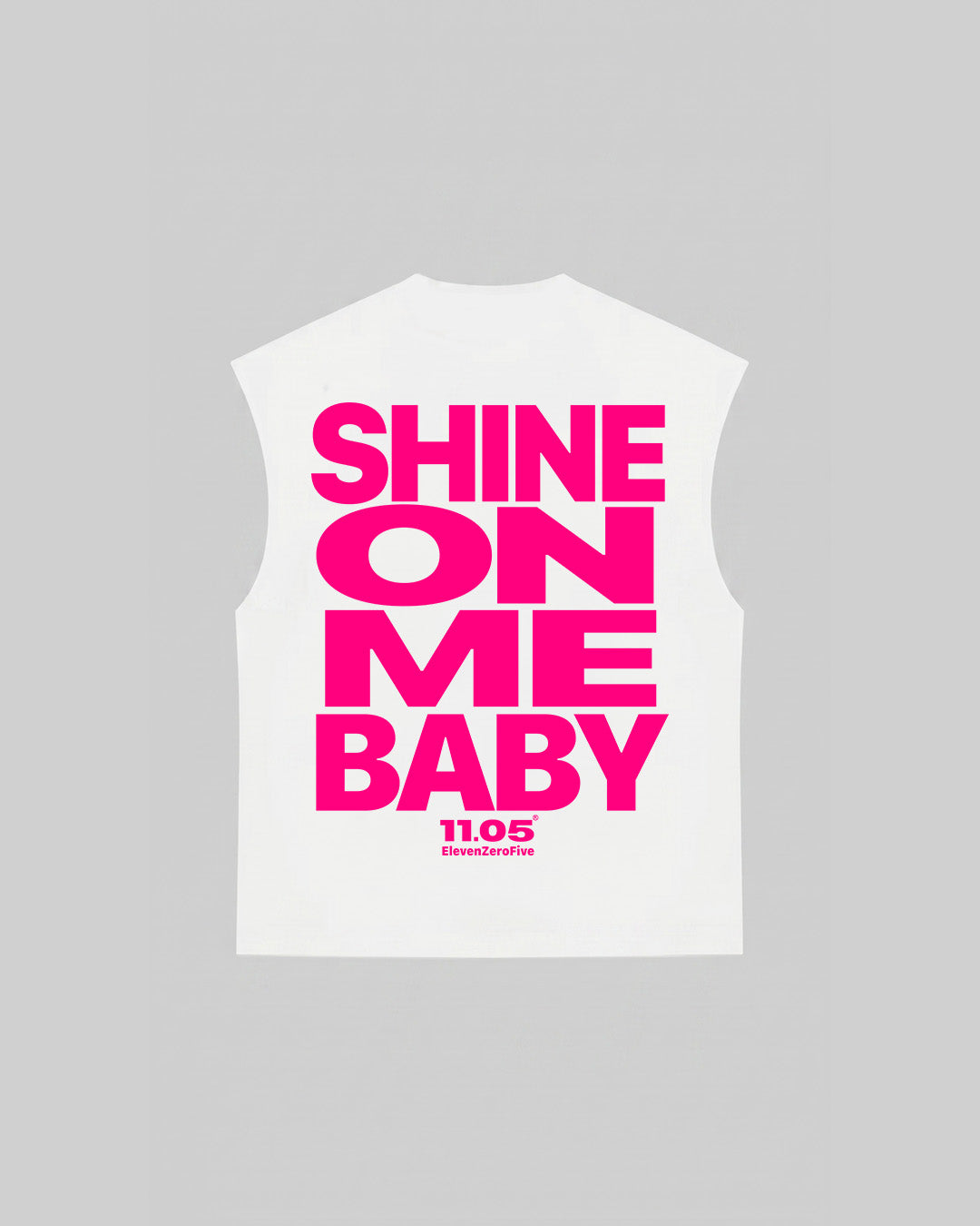 "SHINE ON ME BABY" Tank Top | Fuchsia Edition