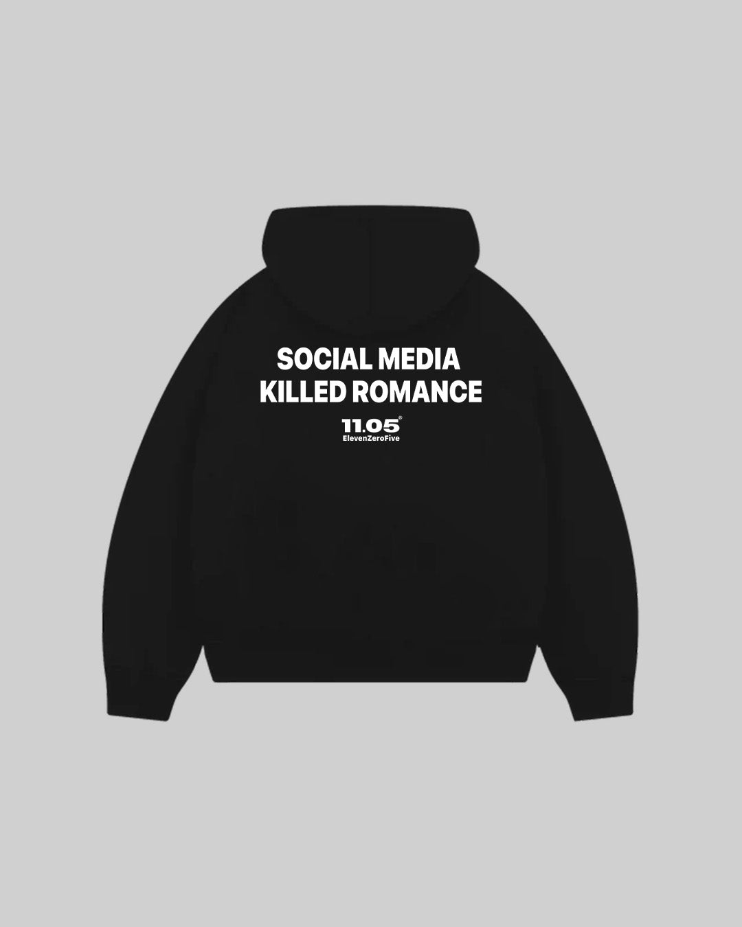 "SOCIAL MEDIA KILLED ROMANCE" Hoodie
