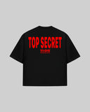 "TOP SECRET" Oversized T-Shirt