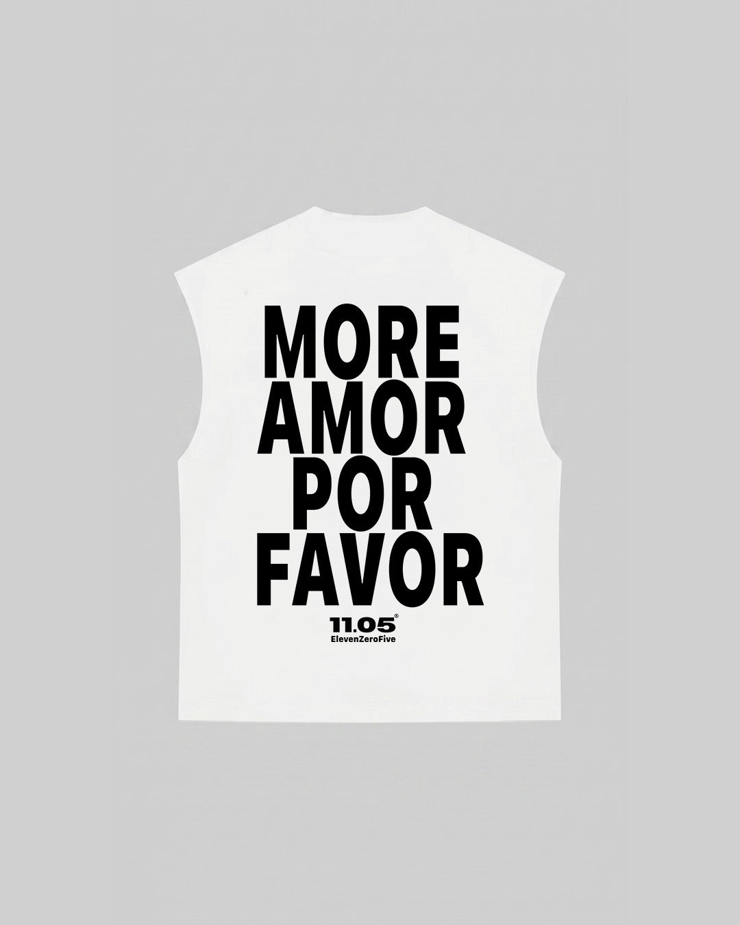 "MORE AMOR POR FAVOR" Tank Top
