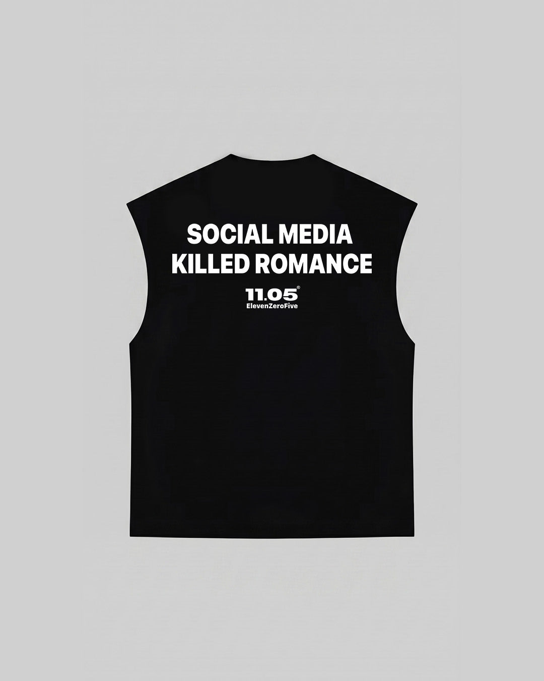 "SOCIAL MEDIA KILLED ROMANCE" Tank Top