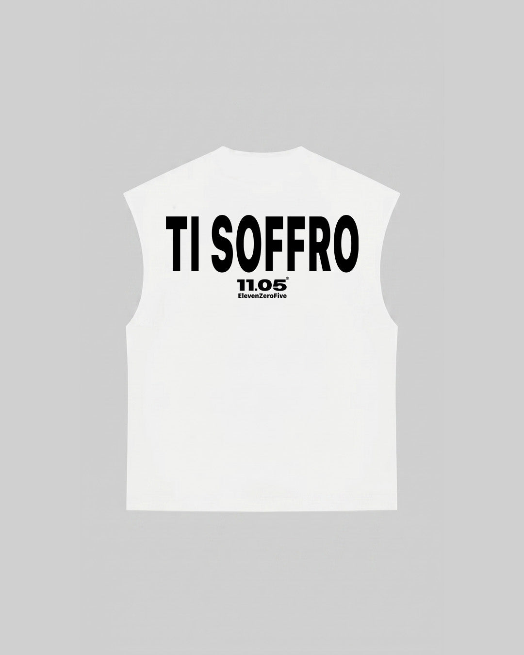 "TI SOFFRO" Tank Top