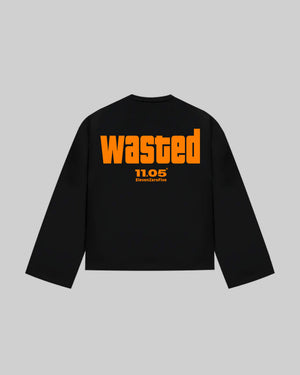 "WASTED" Long Sleeve | ORANGE EDITION