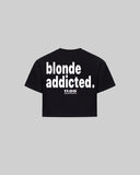 "blonde addicted." Women's TOP