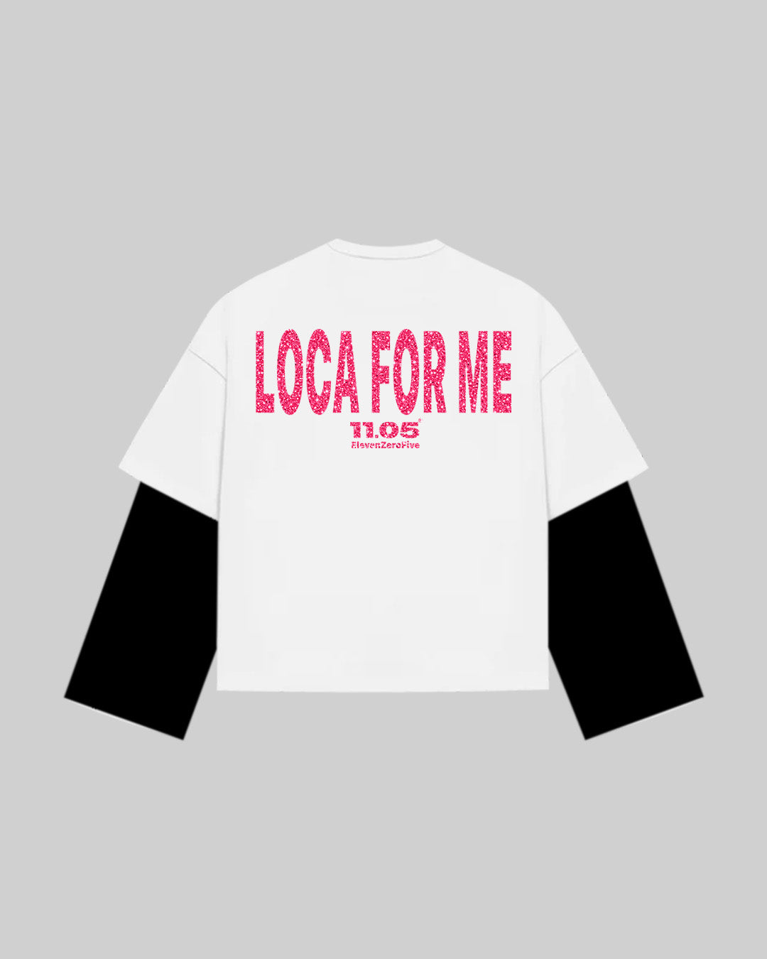 "LOCA FOR ME" Double Longsleeve | GLITTER EDITION